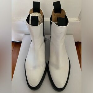 A pair of Alexander Wang combat boots. Minor scuffs but worn twice.